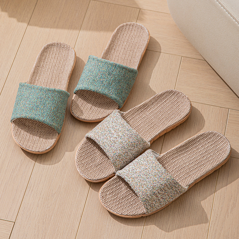 Women'S Fashion Spring Summer 2026 - Hemp Casual Women's Slippers Home Flats