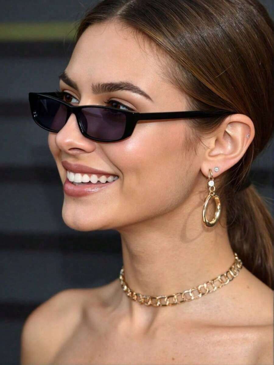 Women Fashion Fun - 1PC Y2K Small Frame Glasses For