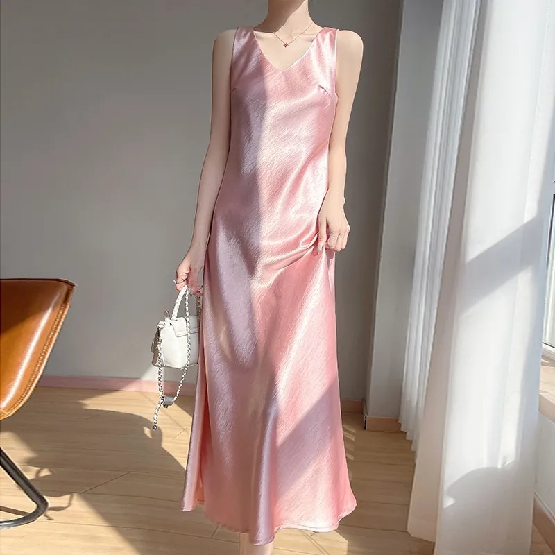 Women'S Fashion Gilded Age - Women High-end Gilded Satin Long Dresses