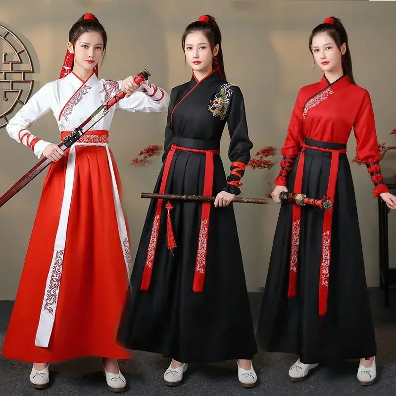 Women Queen Fashion - Modern Hanfu Women Top Skirt 2
