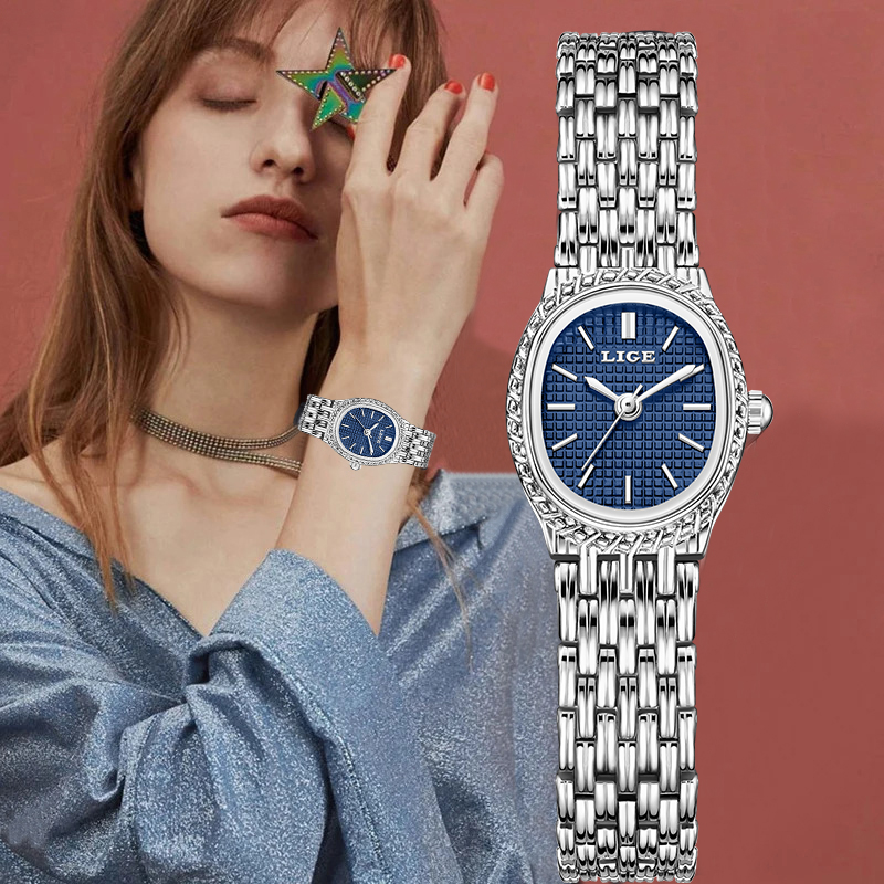 Women'S Fashion Quartz Watch - LIGE Fashion Luxury Quartz Woman Watch