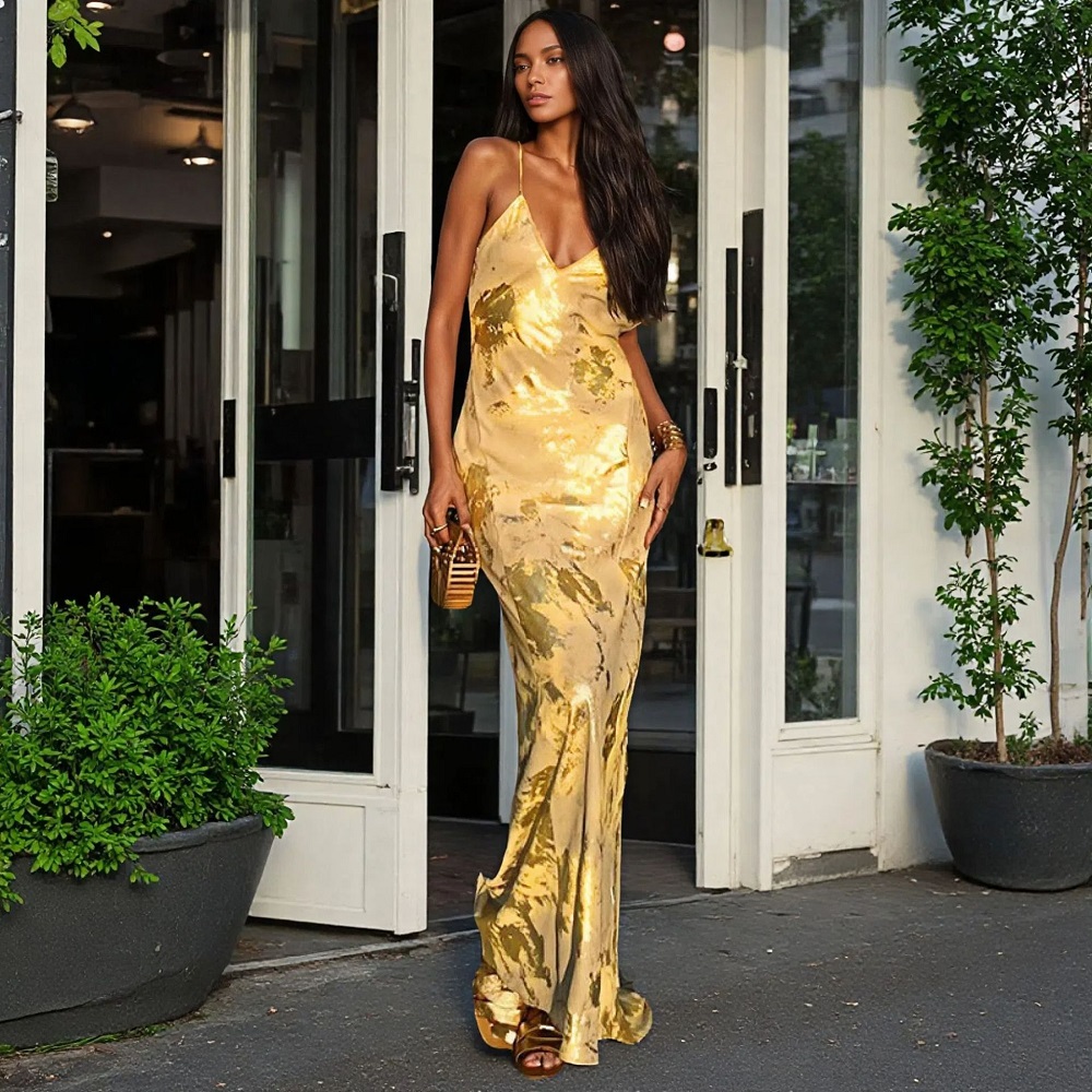 Women'S Fashion Gilded Age - Summer 2025 new products Fashionable dress