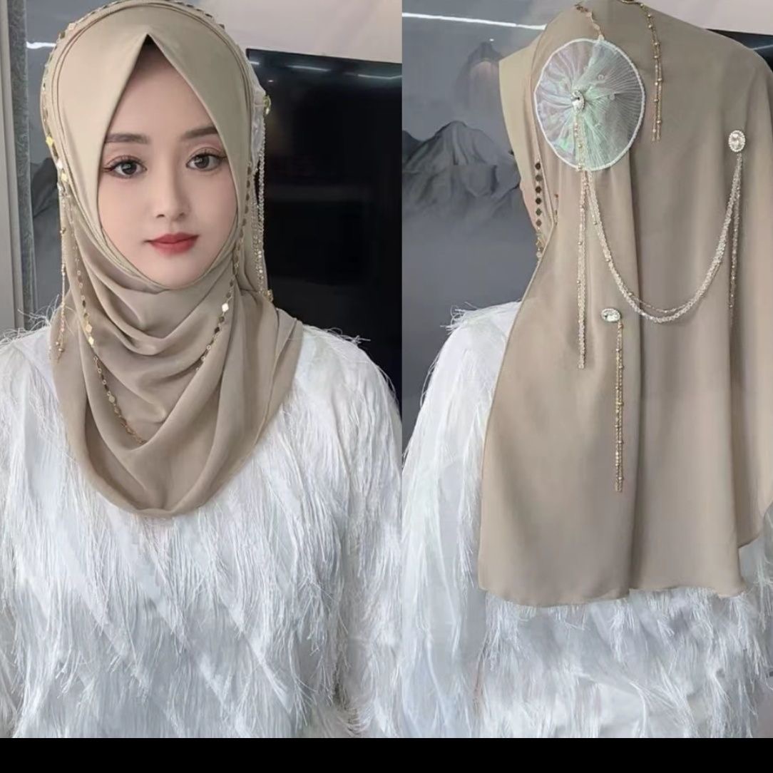 Women Fashion Malaysia - Hijab Muslim Women Shawl Headscarf Luxury
