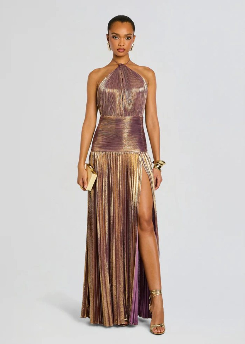 Women Solid Metallic Gilding C - Women'S Fashion Gilded Age 评论和价格