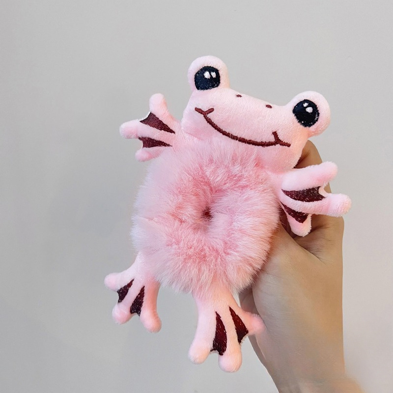 2pcs Cute Plush Hair Tie - Sof - Women Fashion Fun 评论和价格