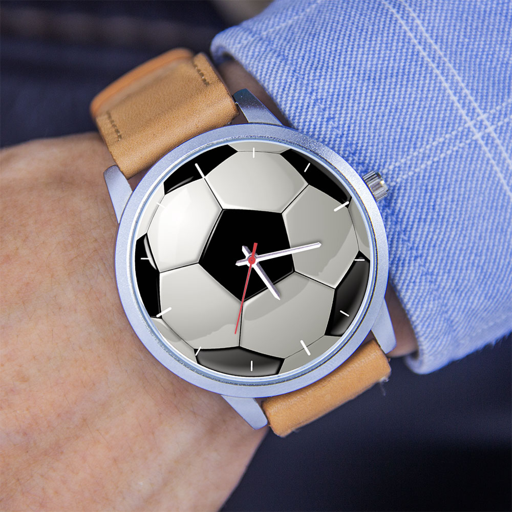 Football Soccer Design Fans Si - Women'S Fashion Quartz Watch 评论和价格
