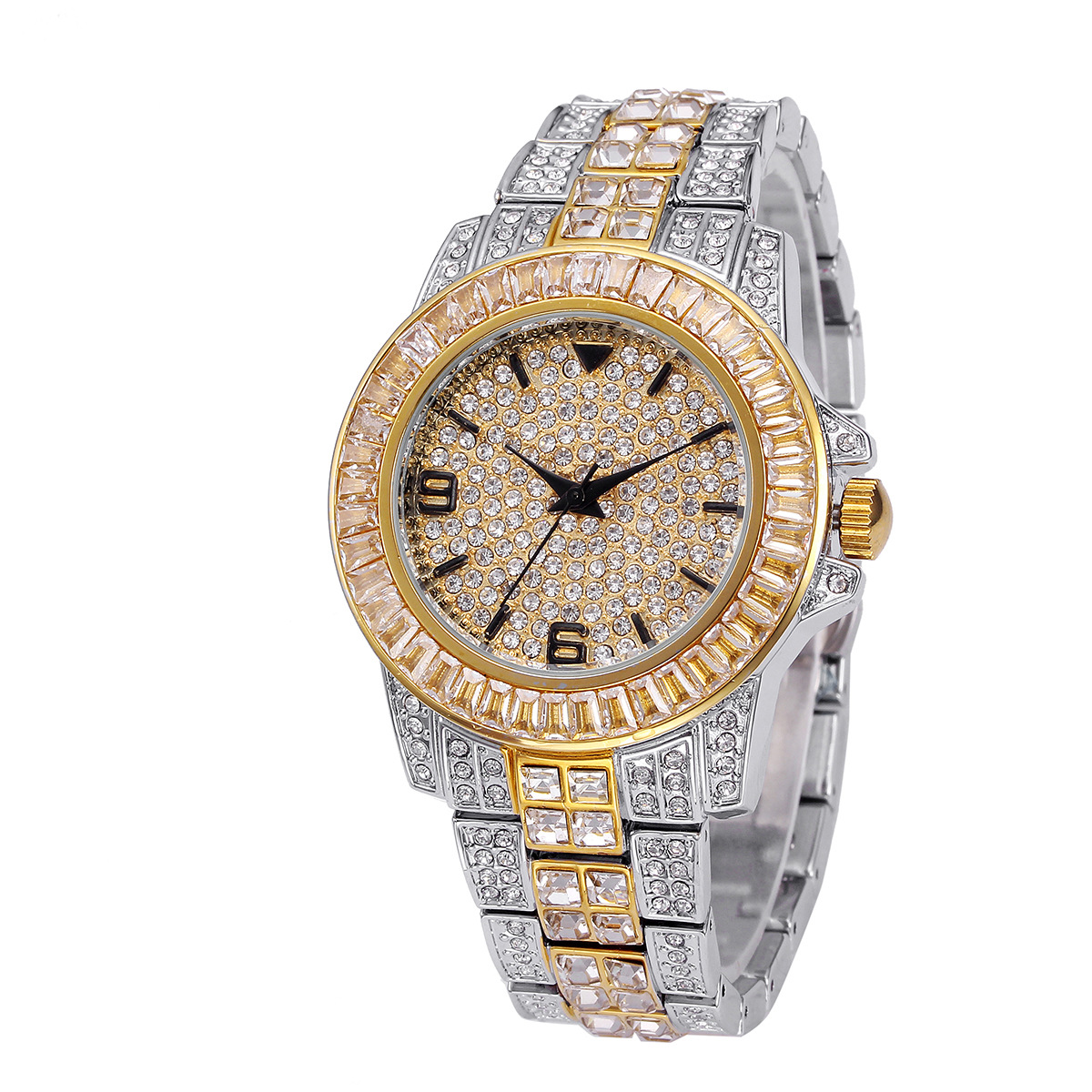 Luxury Full Stone Quartz Watch - Women'S Fashion Quartz Watch 评论和价格