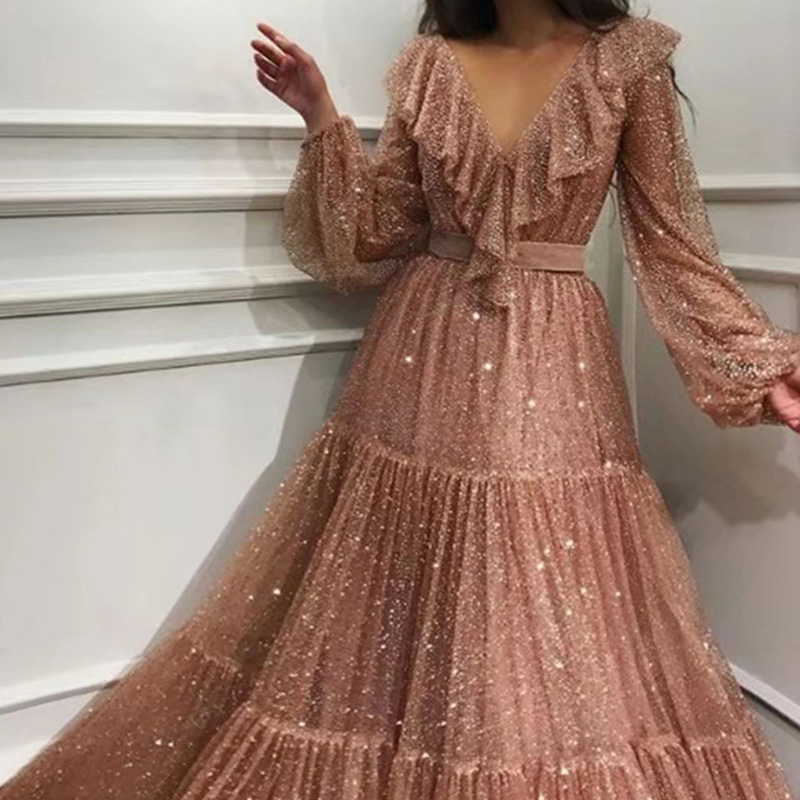 Fashion Mesh Gilded Long Sleev - Women'S Fashion Gilded Age 评论和价格