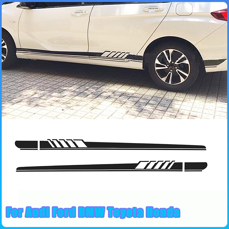 Car Door Side Stickers Wrap Ra - Printed Wrap Skirt 评论和价格