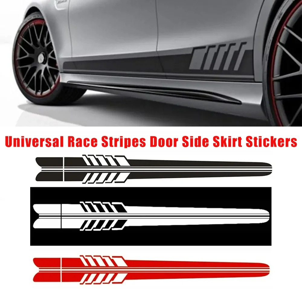 Car Door Side Stickers Wrap Ra - Printed Wrap Skirt 评论和价格