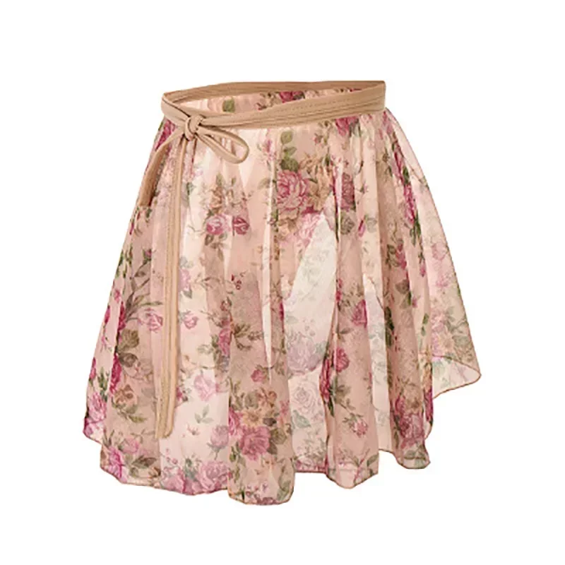 Ballet Skirt Women Hot Sale Pr - Printed Wrap Skirt 评论和价格