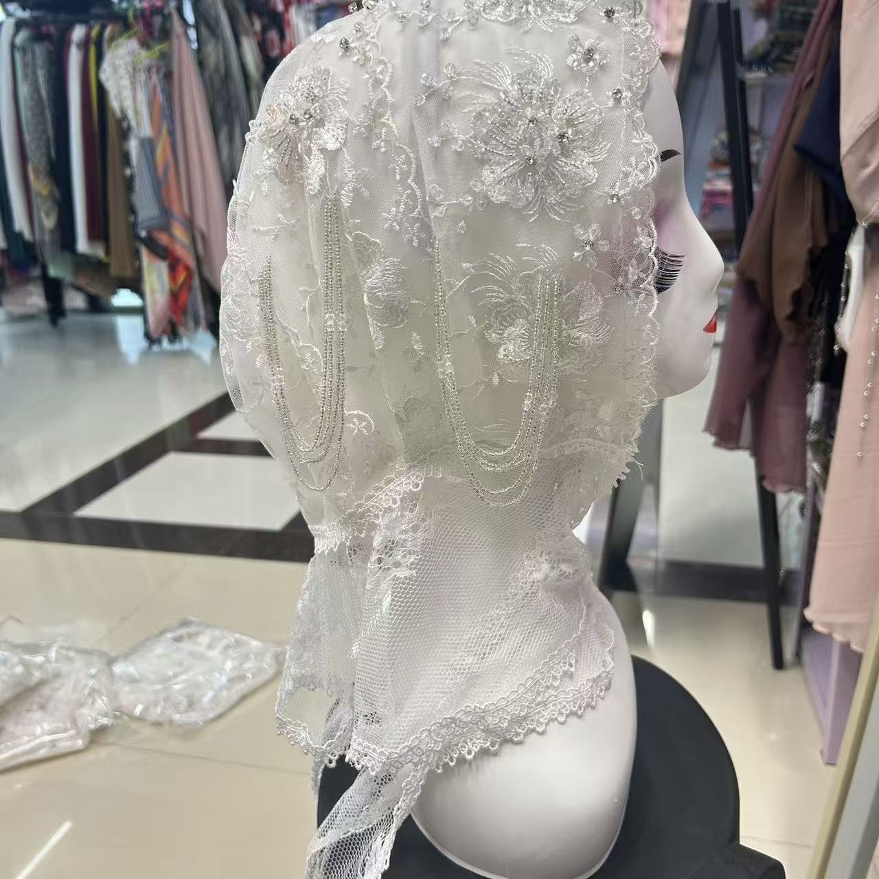 Hijab Muslim Women Shawl Lace  - Women Fashion Malaysia 评论和价格