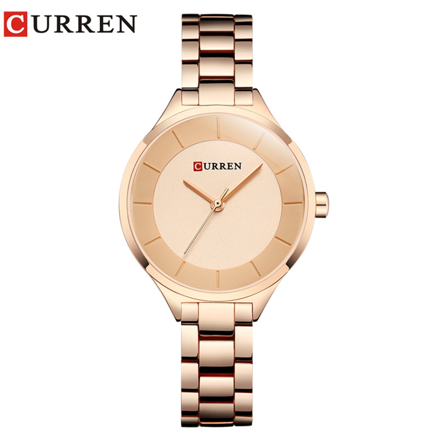 CURREN New Simple Women Bracel - Women'S Fashion Quartz Watch 评论和价格