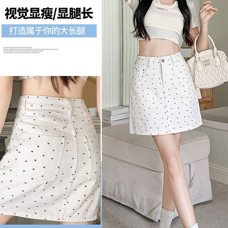 2026 Summer White Print High W - Printed Wrap Skirt 评论和价格