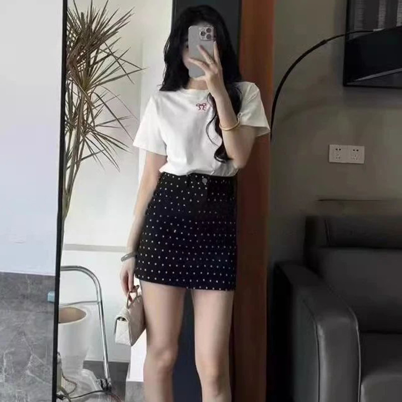 2026 Summer White Print High W - Printed Wrap Skirt 评论和价格