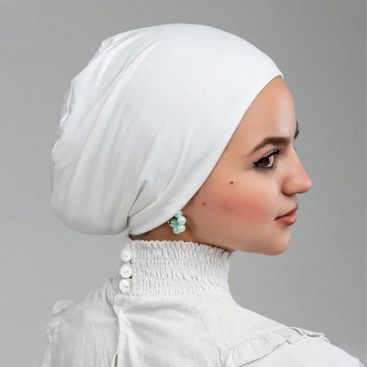 Hot Soild Cotton Modal Jersey  - Women'S Fashion Hats 评论和价格