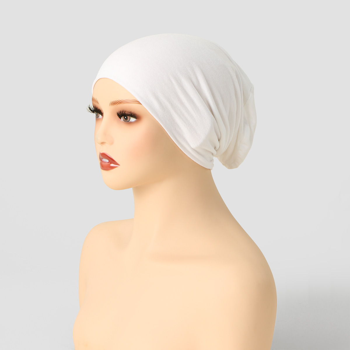 Hot Soild Cotton Modal Jersey  - Women'S Fashion Hats 评论和价格