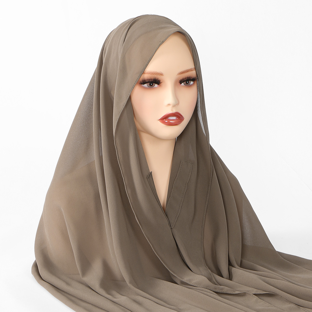 New Lazy Chiffon Hijab with Ma - Women Fashion Malaysia 评论和价格