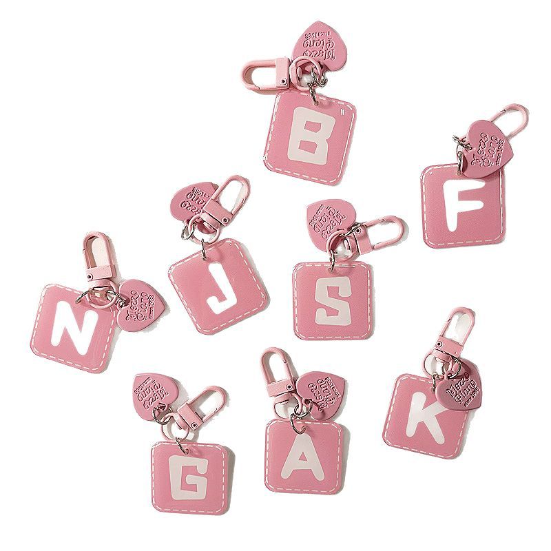 Pink Heart-Shaped English Lett - Women'S Ysl Fashion 评论和价格