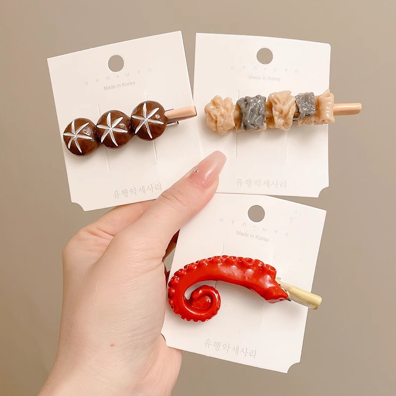 Simulated Food Hair Clip New C - Women Fashion Fun 评论和价格