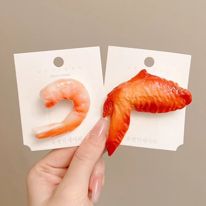 Simulated Food Hair Clip New C - Women Fashion Fun 评论和价格