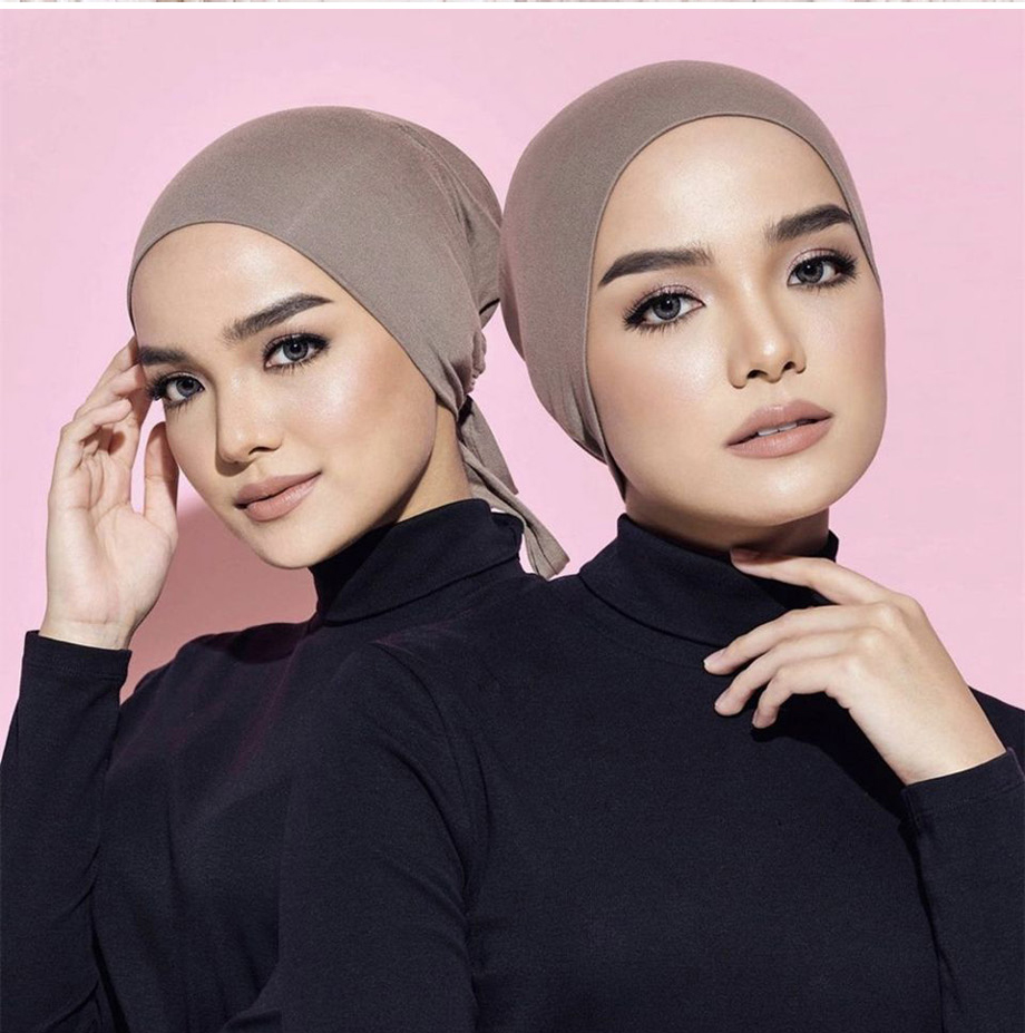 New Soft Modal Muslim Turban H - Women'S Fashion Hats 评论和价格