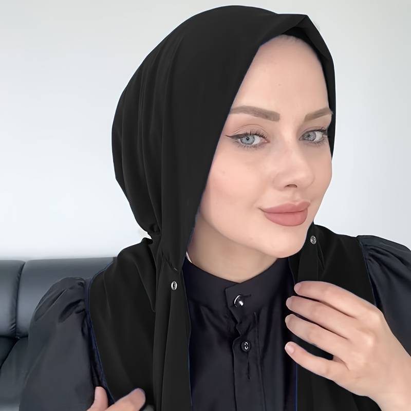 Muslim fashion simple solid co - Women'S Fashion Hats 评论和价格