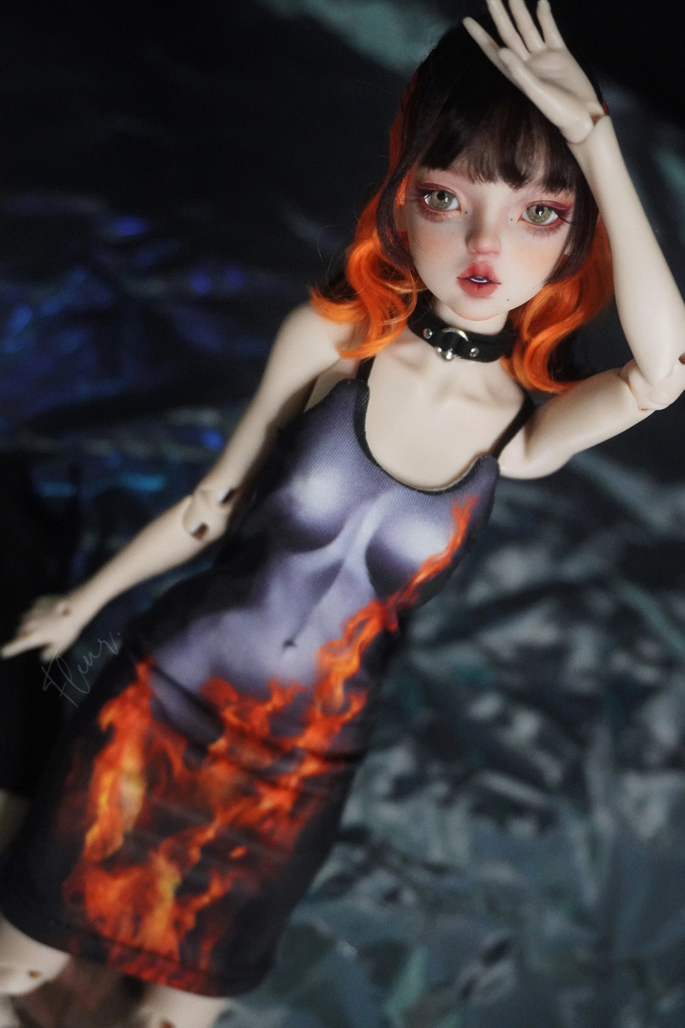 1/6 BJD Dolls Illusionary Art  - Printed Wrap Skirt 评论和价格