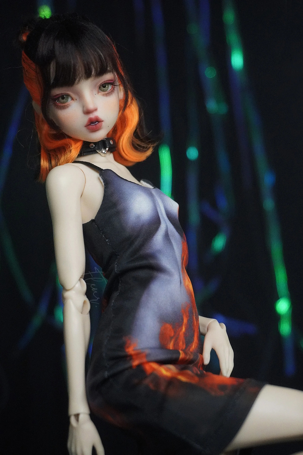 1/6 BJD Dolls Illusionary Art  - Printed Wrap Skirt 评论和价格