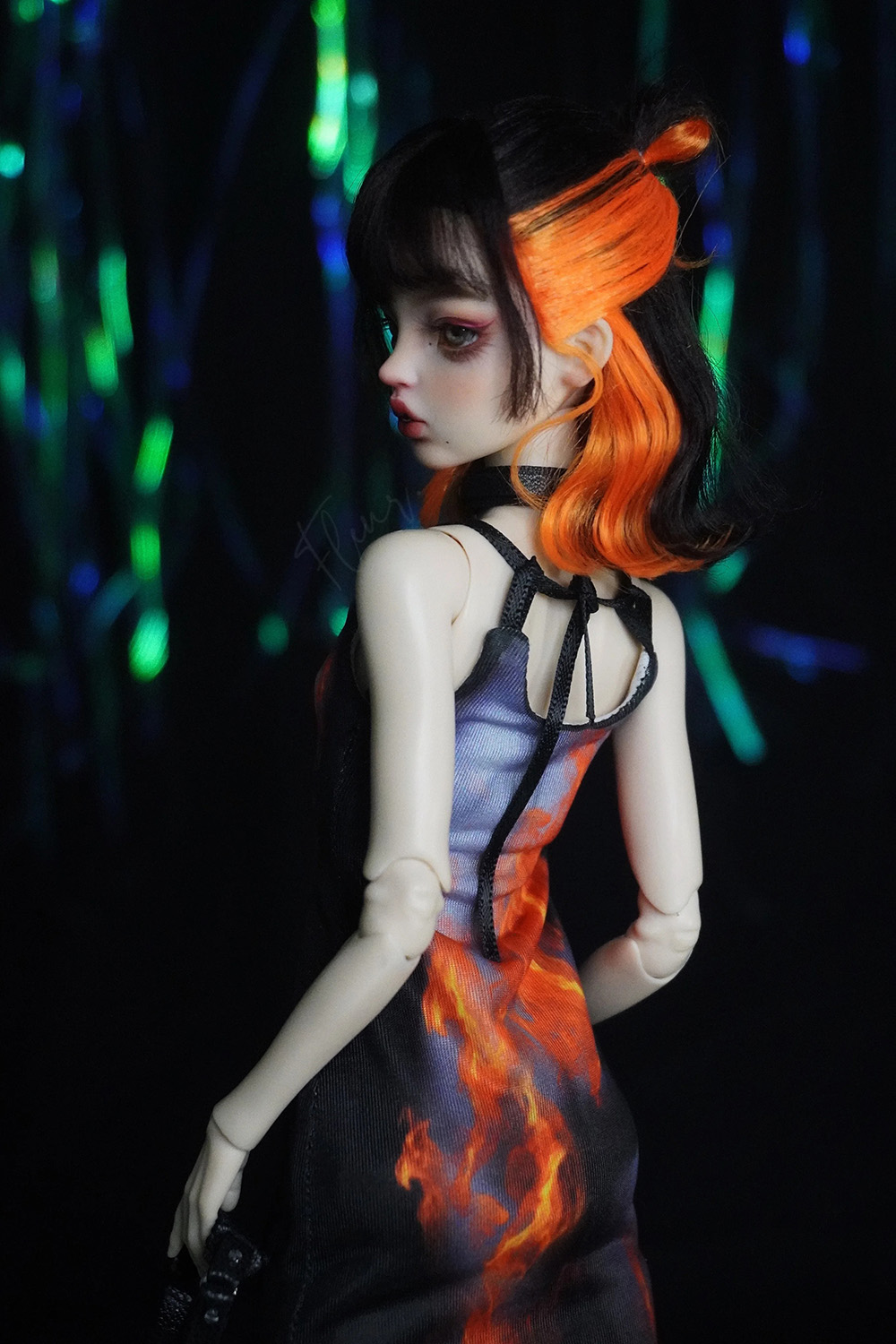 1/6 BJD Dolls Illusionary Art  - Printed Wrap Skirt 评论和价格
